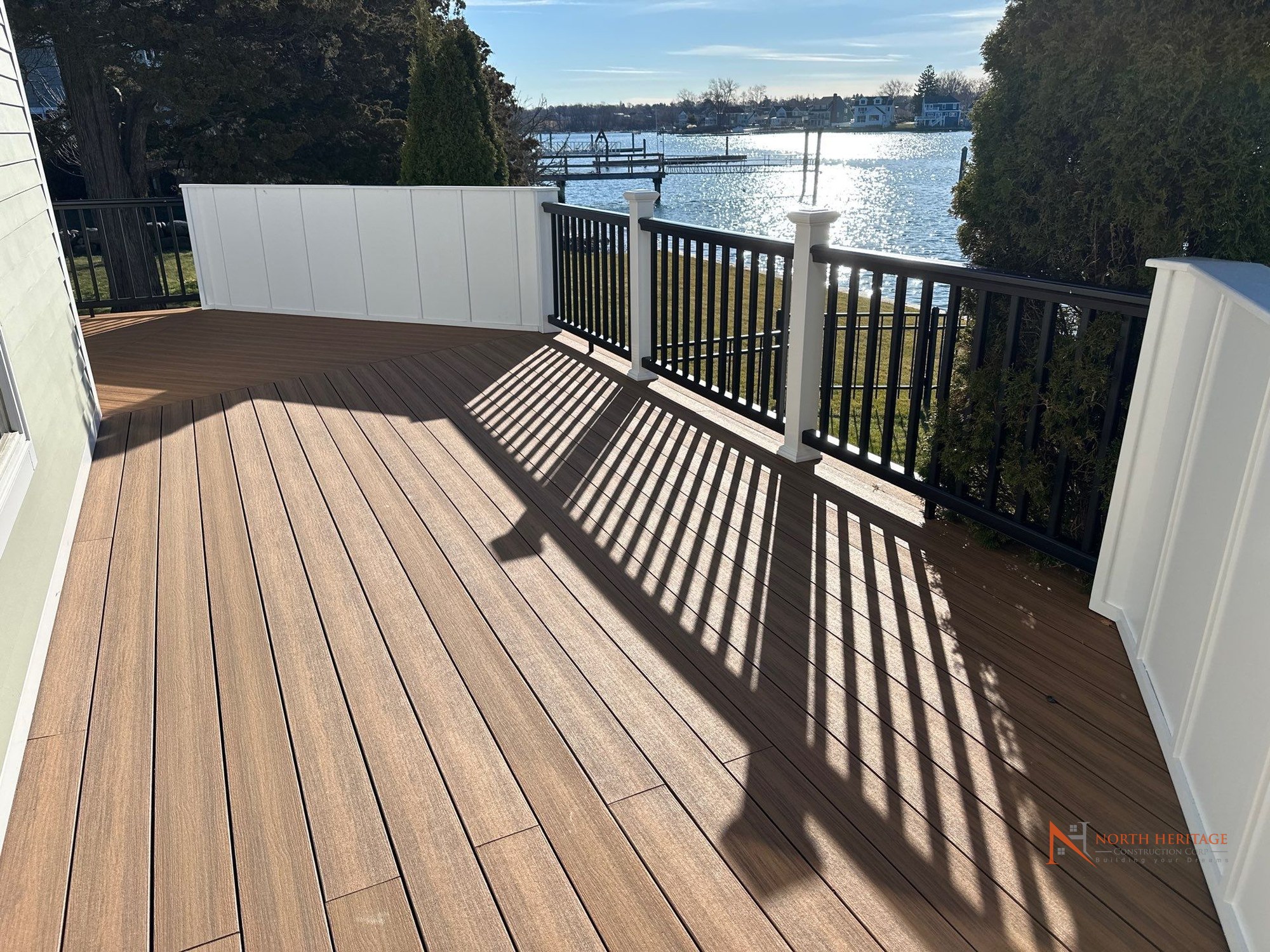 New deck railings and balusters