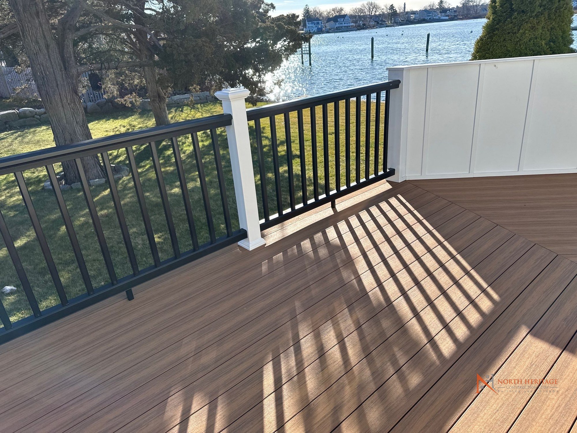 Deckorators deck overhead view